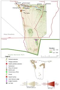 Iipumbu ya Tshilongo Conservancy Profile Map 2017